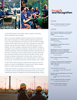 Awards and Recognition