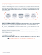 - Board Membership Selection