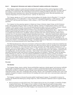 7. Management's Discussion and Analysis of Financial Condition and Results of Operations