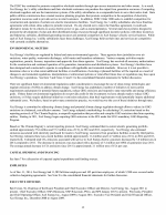 - Environmental Matters