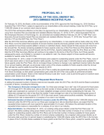 Proposal No. 3 - Approval of the Xcel Energy Inc. 2015 Omnibus Incentive Plan