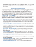 - Recommendation and Background